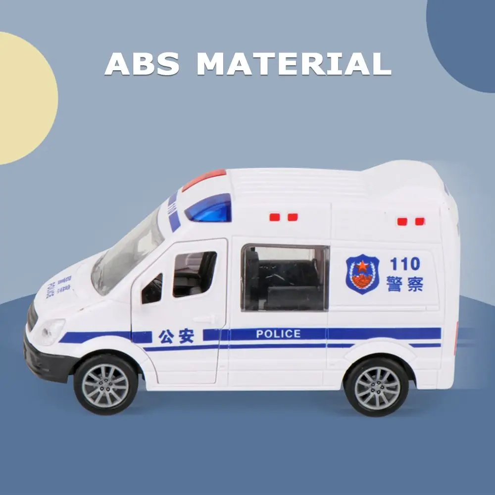 Coche de juguete inercial con superficie lisa para niños, camión de bomberos, ambulancia, regalo para niños