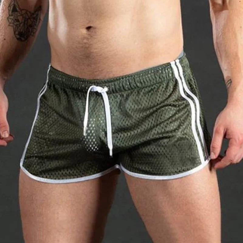 Pantalones Deportivos Transpirables para Hombre 2025, Pantalones de Malla de Secado Rápido, Shorts Deportivos para Hombre, para Entrenamiento, Natación y Playa