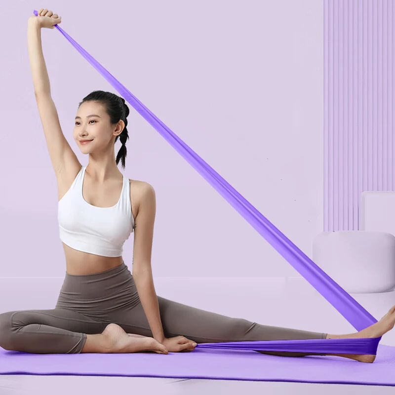 (2 uds) Li-ning banda de resistencia de Yoga para mujer entrenamiento de fuerza hombro apertura espalda estiramiento cuerda de tensión AQTU403 AQTU405