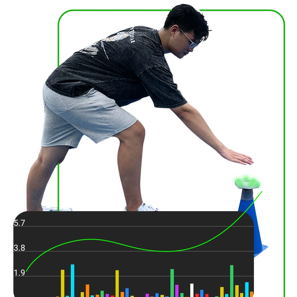 Lámpara de Entrenamiento Reactionx, Velocidad, Agilidad, Equipo de Respuesta, Baloncesto, Fútbol, Tenis, Fitlight, Blazepod, Bádminton