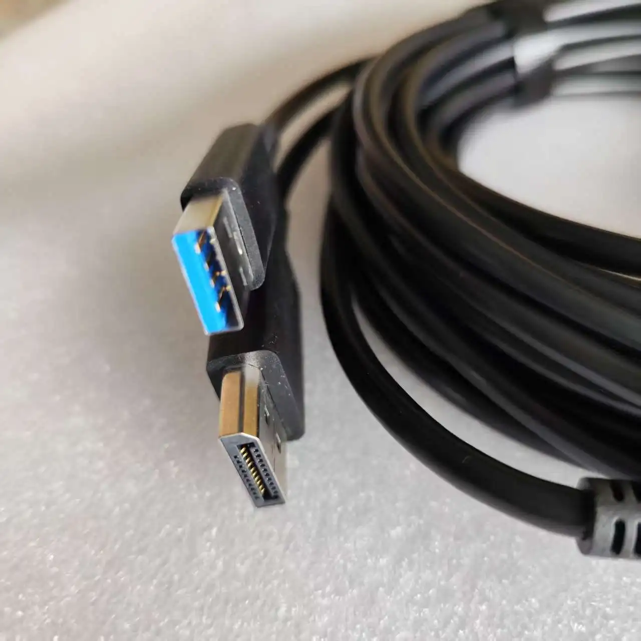 Cable de Fibra Óptica Pimax 6M y Cable de Luz Pimax Crystal - 5m/DP&USB 2 en 1/Requiere Adaptador de Corriente