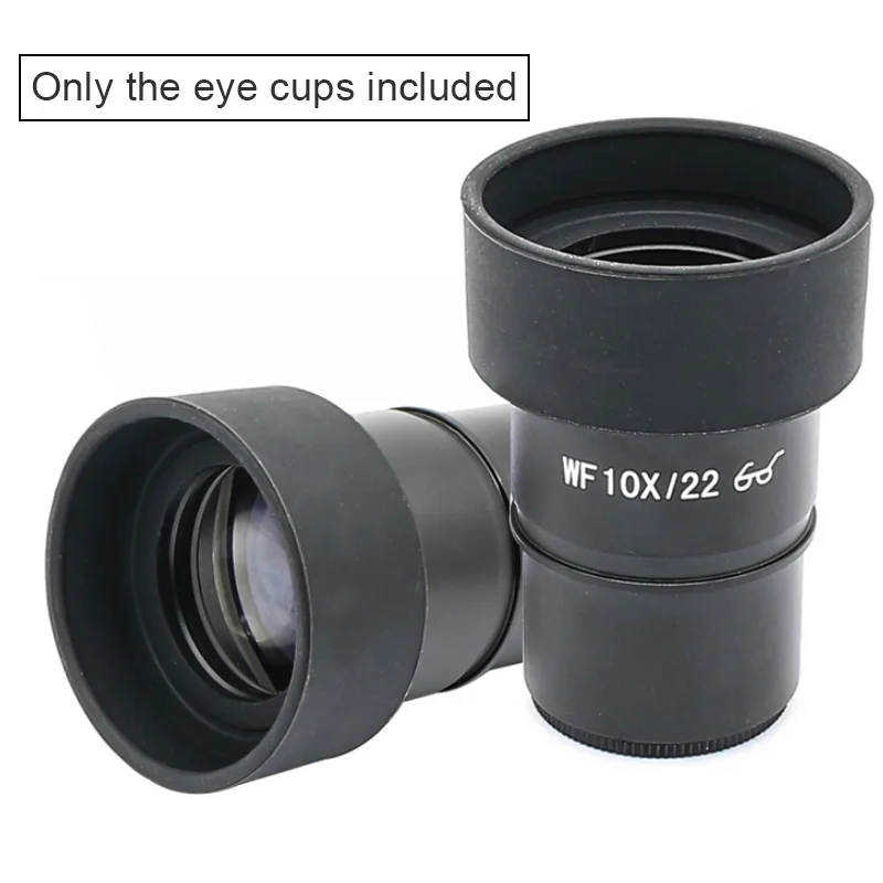2 protectores de ojos de goma con diámetro interior de 36 mm para lentes de ojo de 34-37 mm para microscopio o telescopio