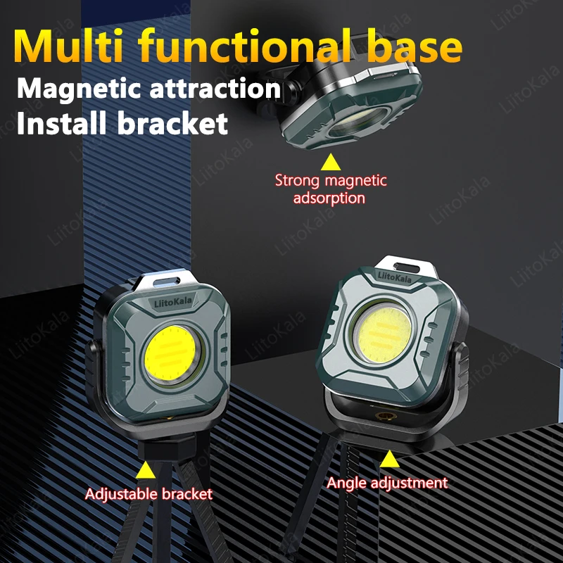 LiitoKala LF-986 Luces de trabajo LF-786 Mini Edition 1200mAh Batería 500LM LED COB