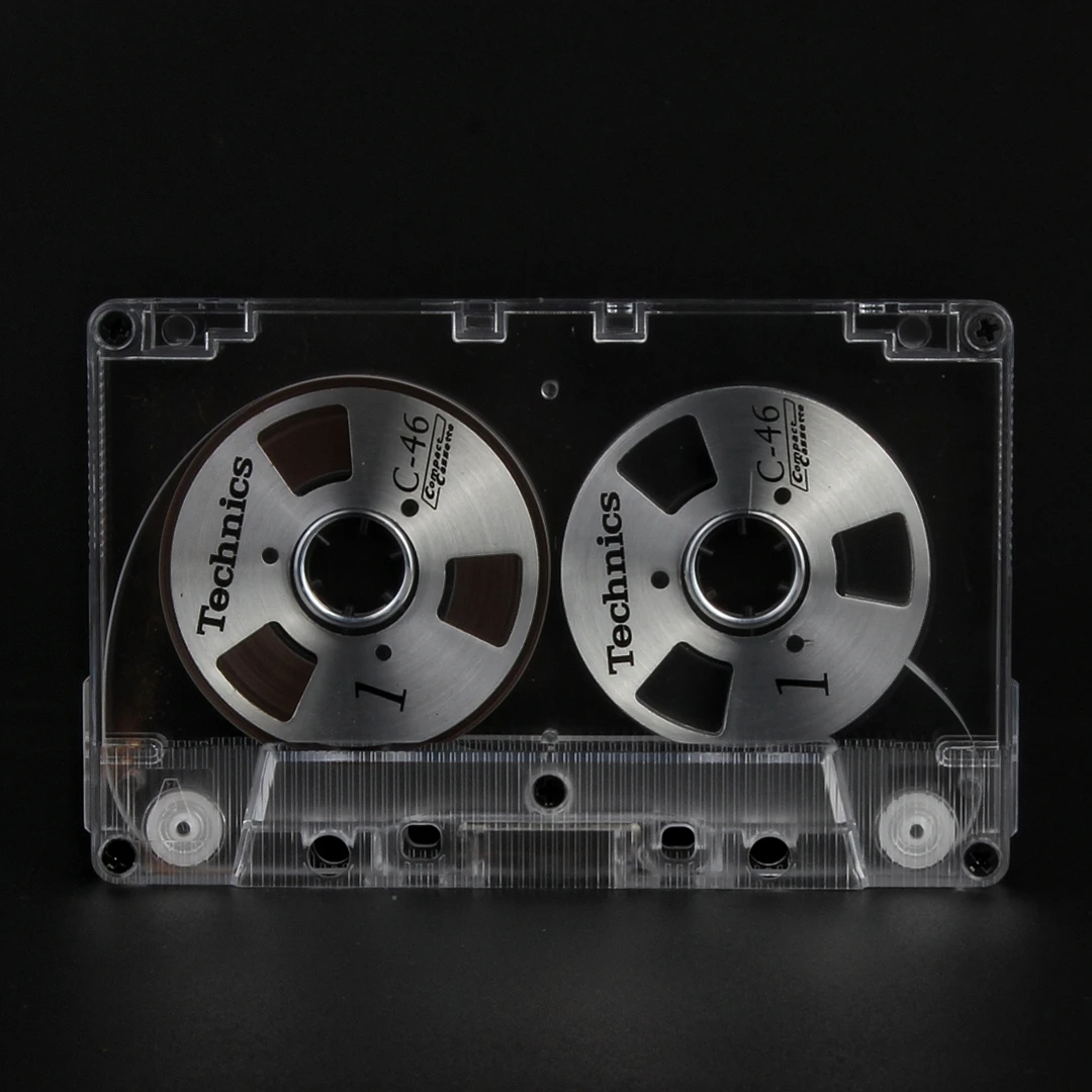 Cassette de carrete nacional de técnicas caseras DIY, cinta de casete de Audio en blanco de 46 Min