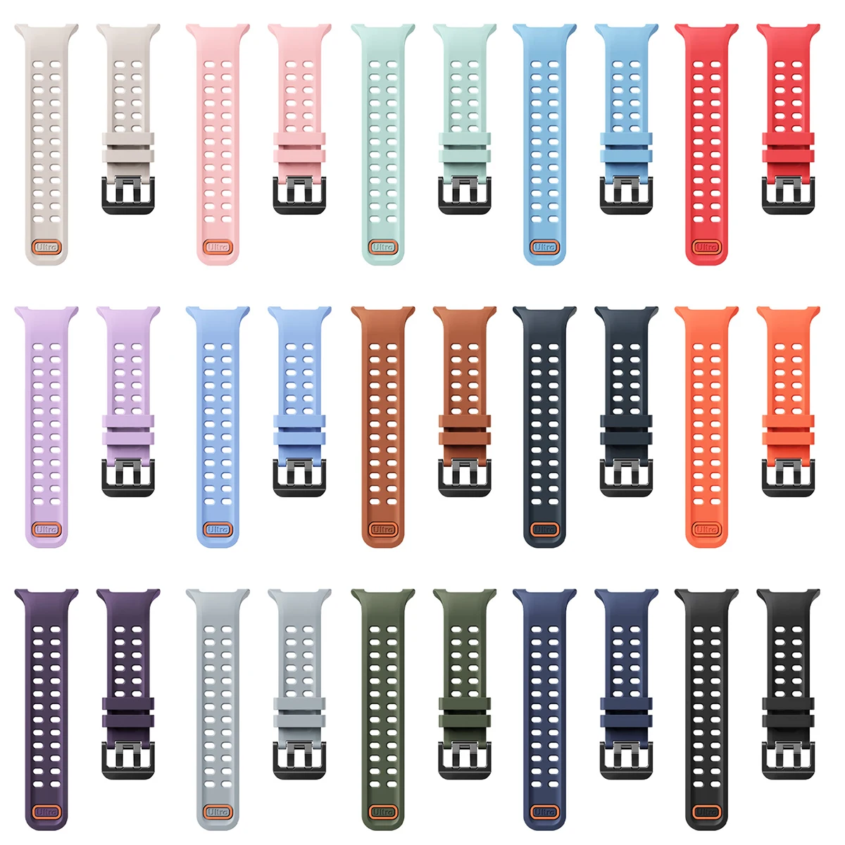 Correa de Silicona Original NUEVA para Samsung Galaxy Watch 9 8 40mm 44mm, Correa Deportiva para Galaxy Watch 8 Classic 46mm