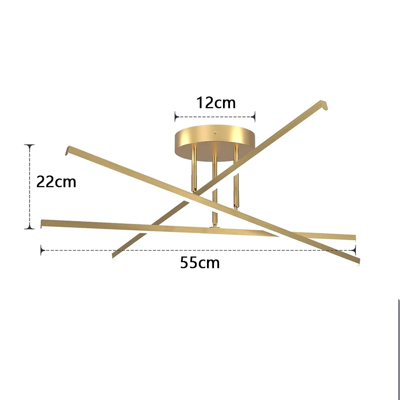 Lámpara de techo 2026, estilo nórdico moderno, LED, para sala de estar, comedor, dormitorio, lámpara de araña de techo