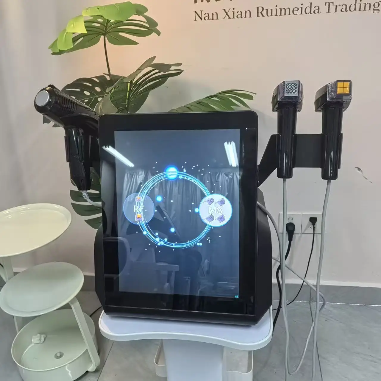 Dermapen Facial, Tratamiento de Radiofrecuencia, Regeneración de Colágeno por Radiofrecuencia, Equipo de Belleza, Dispositivo Facial para Reafirmar la Piel