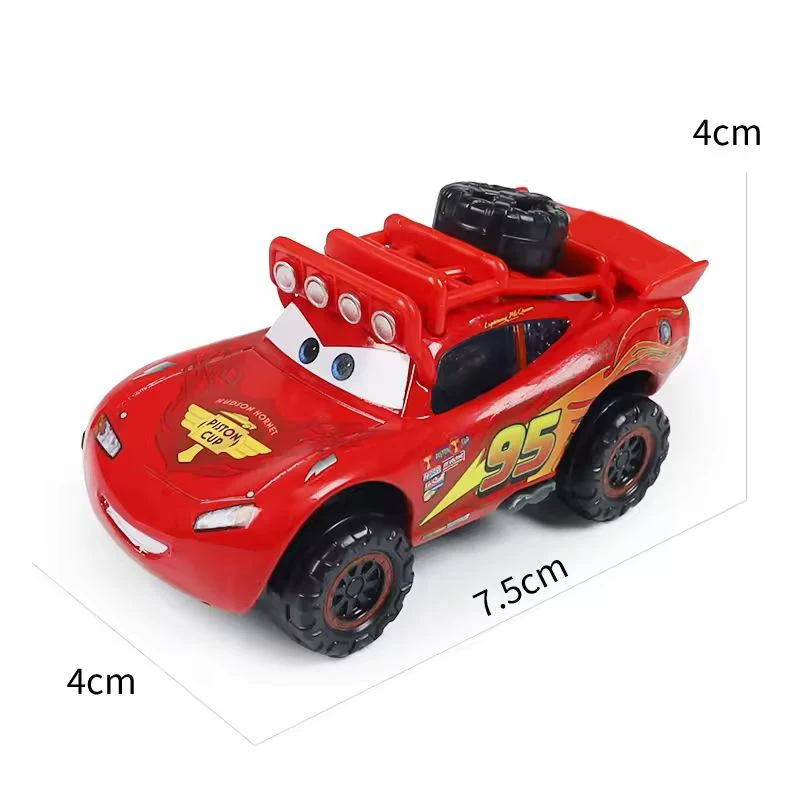 Coches 3 de Pixar, Juguete de Coche, Serie Lightning McQueen, Modelo Fundido a Presión 1:55, Estilos Básicos y Versión Plateada, Coche de Juguete de Aleación para Niños