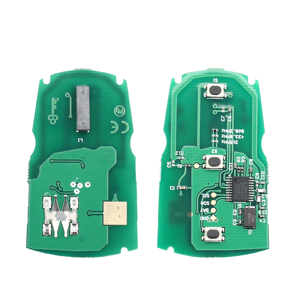 KEYYOU con batería llave remota de coche 315/433/868MHz PCF7953 para BMW CAS3 1/3/5/7 Series X5 X6 E60 E61 E70 E71 E87 E90 Z4 KR55WK491