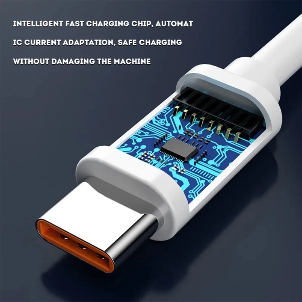 NNBILI Mini Cable USB 1M 2M 3M 8M 10M 12M tipo C 6A dispositivo de carga rápida cámara PS5 VR Cable de carga Universal