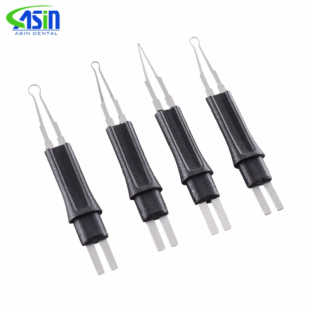 4 unidades/paquete Puntas de corte de gutapercha dental calentables para endodoncia