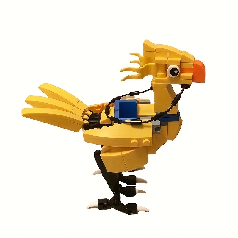 Moc animales Chocoboed juego de bloques de construcción mascota figura de acción Kwehs ladrillos modelo juguete ensamblado regalos de cumpleaños