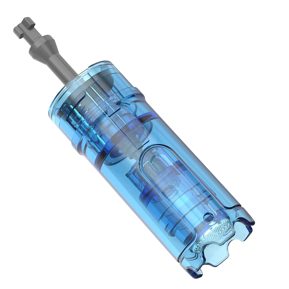 2 en 1 M9 Dr. Lápiz de Microneedling con Chip de Aguja de ≤0.25mm y Control de Valor, Combo con Máscara de Silicona LED de Fotones Hello Face M300