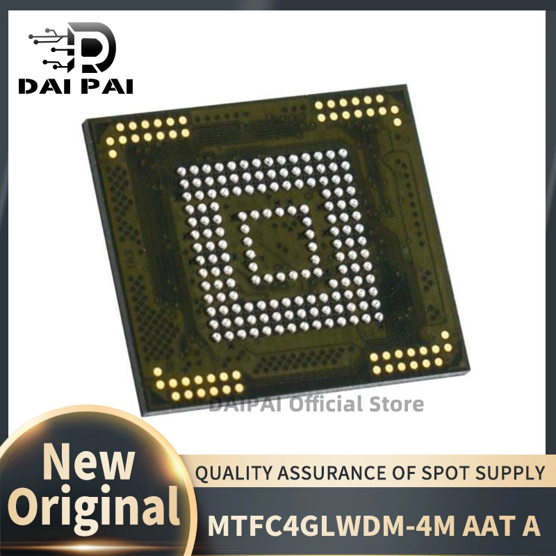 (2 uds-5 uds/lote) 100% nuevo chipset original JWD17 MTFC4GLWDM-4M AAT A BGA