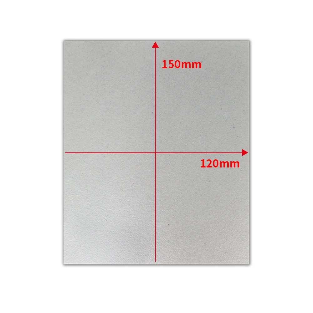 Piezas de repuesto para hornos microondas, hojas de Mica para microondas, tapa de magnetrón Midea, placas para horno microondas, 15x12cm, 2 uds.