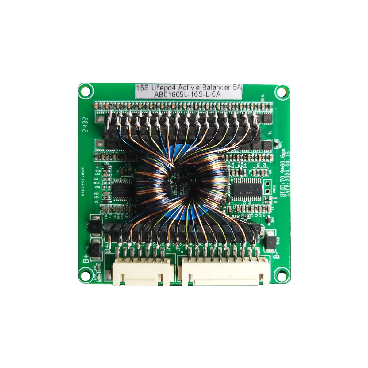 Balanceador Activo para Baterías de Iones de Litio o LiFePo4 13S 14S 15S 16S, 5A 48V 60V, Ecualizador Activo para Baterías LiFePo4, Balance de Inductancia