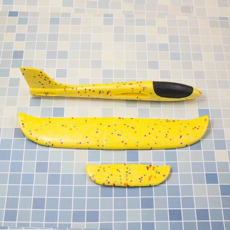48cm lanzamiento de mano grande lanzamiento de espuma Palne EPP modelo de avión planeador modelo de avión al aire libre DIY juguete educativo para niños