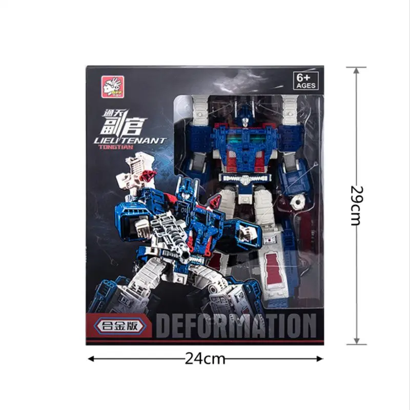 Transformaciones Guerra For Cybertroning Siege Ultraa Magnuse juguetes Deformables versión de aleación de grado L modelo Robot niños regalo de cumpleaños