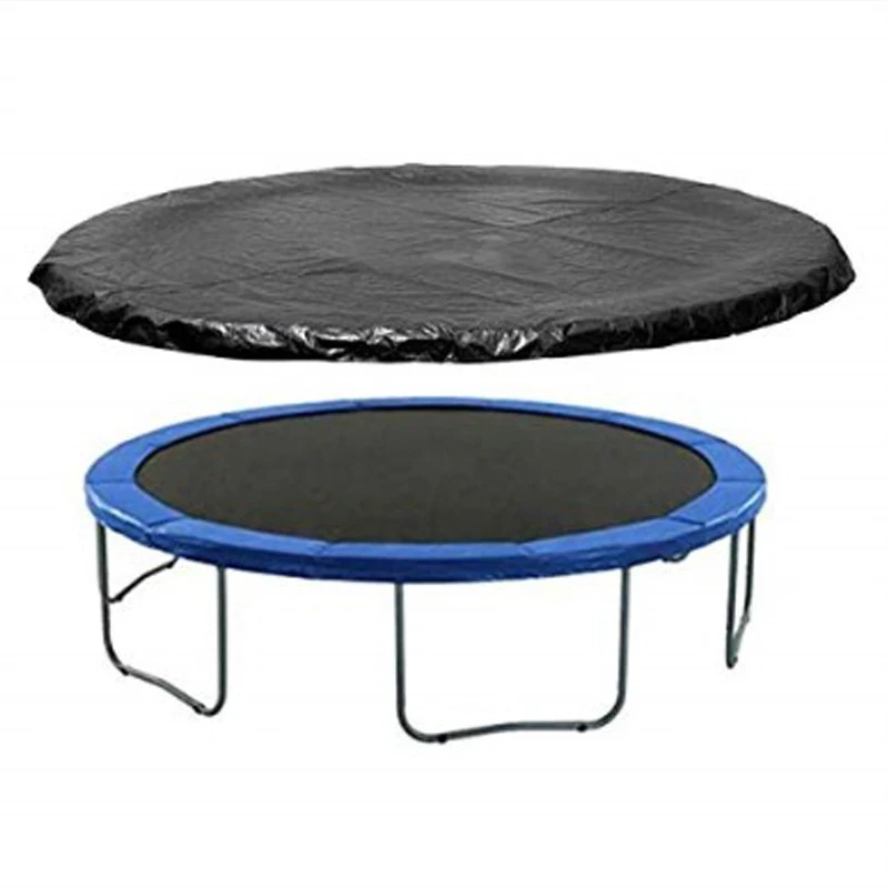 Cubierta para Trampolín de 6 a 16 Pies. Cubierta Protectora Redonda para Trampolín, Protección Contra Nieve y Sol para Exteriores