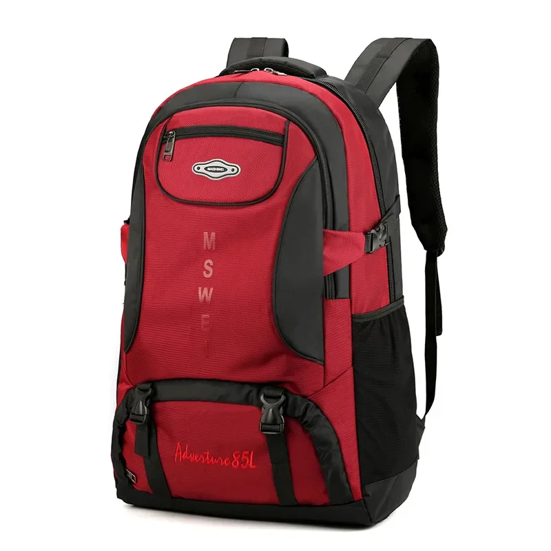 Mochila de senderismo para hombre de 65L y 85L, mochila impermeable de gran capacidad para acampar y escalar montañas, bolsa de equipaje de viaje