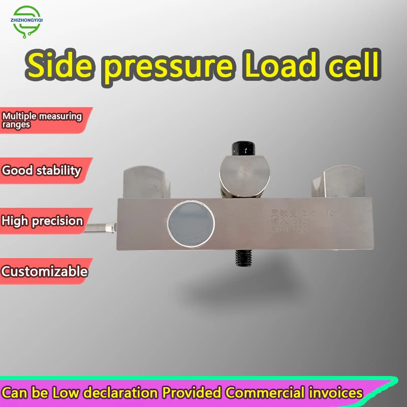 Sensor Limitador de Sobrecarga para Grúas, Celda de Carga de Tensión Lateral 0-10000kg para Sistema de Monitoreo de Tensión de Cable de Elevador