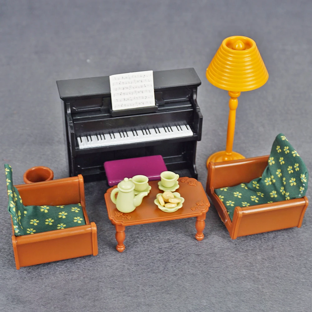 Casa de muñecas 1:12, muebles en miniatura, cocina, juguete, mesa de comedor, accesorios para casa de muñecas, dormitorio Montessori, baño para regalo de niña