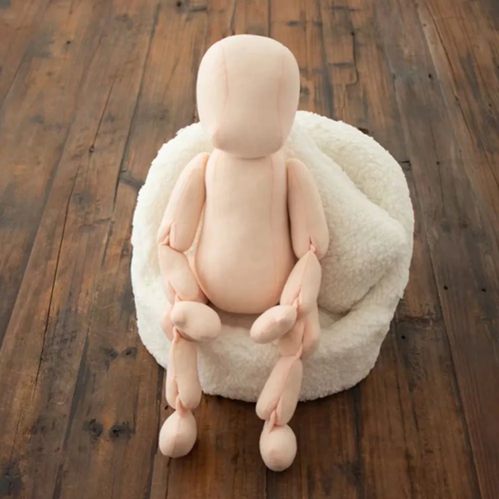 ❤️ Accesorios de fotografía recién nacido, envoltura de práctica, muñecas de Pose, muñeca de simulación de fotografía de estudio, modelos de exhibición de vestir para bebé