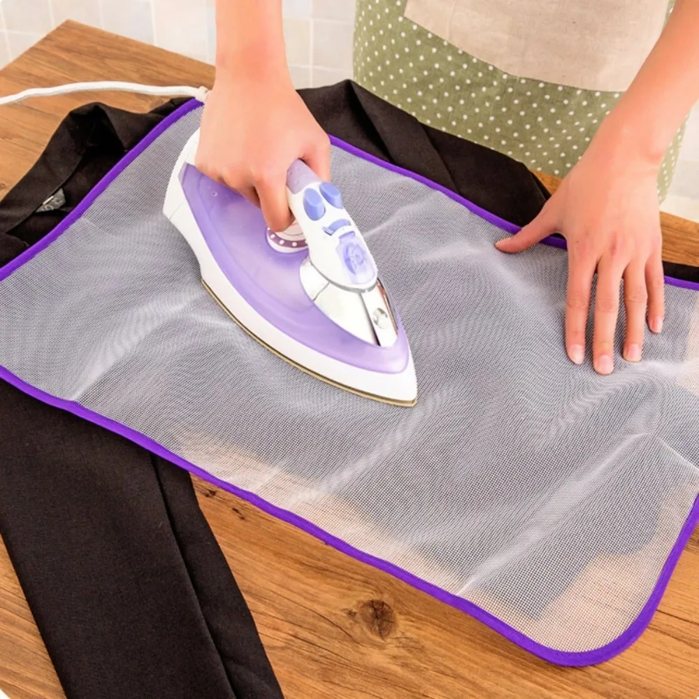 Almohadilla protectora de tela para planchar, malla protectora para tabla de planchar, aislamiento contra manchas aleatorias, funda para tabla de planchar
