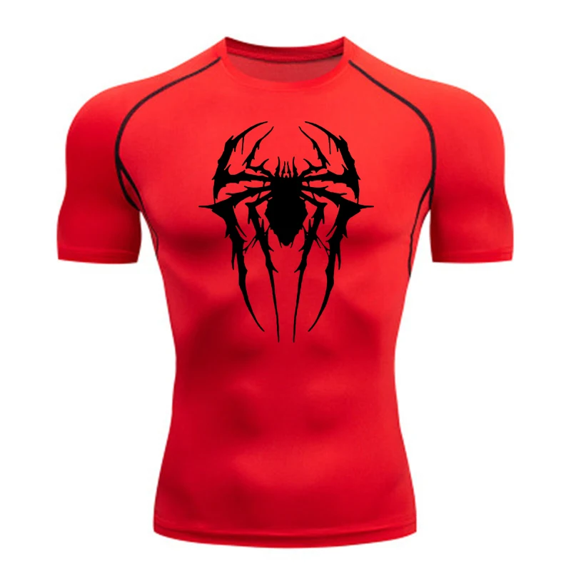 Camisetas de compresión 2099 para hombre, camiseta deportiva de protección solar para correr de segunda piel, ropa de entrenamiento para gimnasio y Fitness Rashgarda MMA