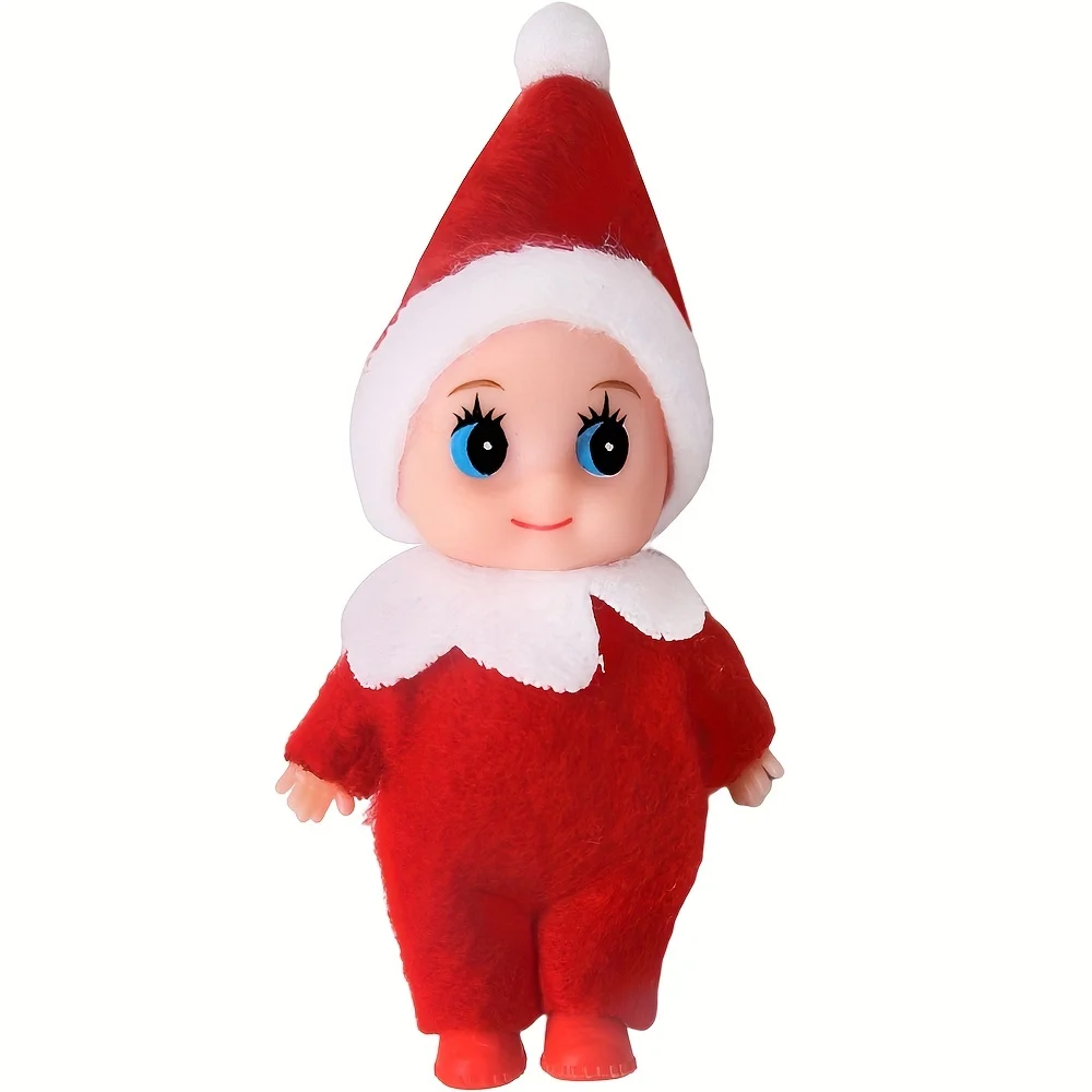 Muñeco de elfo de Navidad para bebés y niñas, decoraciones navideñas coloridas, juguetes para niños, regalo para madres embarazadas