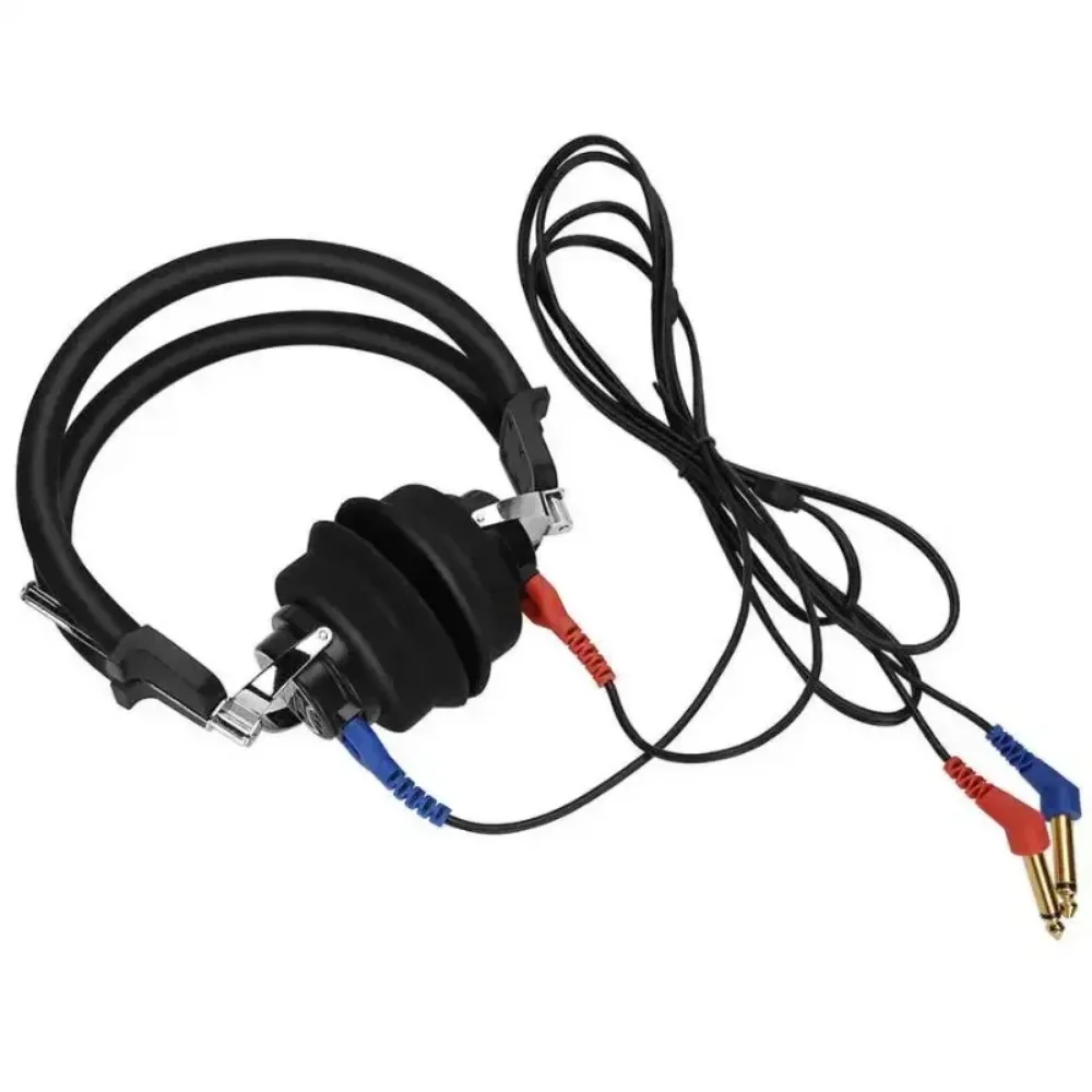 Audiómetro TDH39 DD45, audiómetro eléctrico de alta sensibilidad, auriculares de conducción de aire, auriculares de prueba auditiva, cuidado del oído