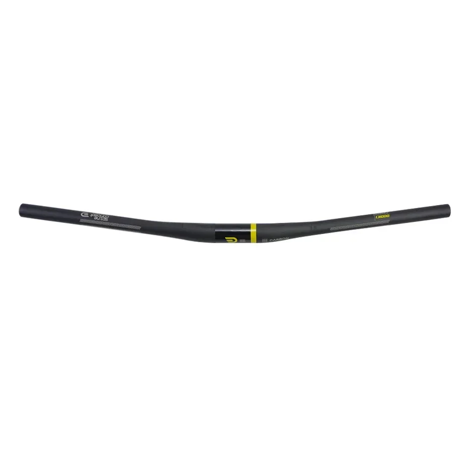 Manillar de Carbono DODICI de 9 Grados para Bicicleta de Montaña, 31.8*690/720/740/760mm, Accesorio para Bicicleta
