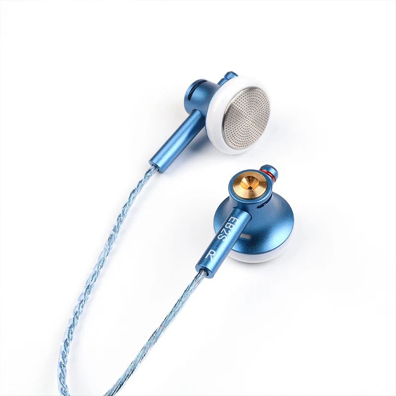 NICEHCK EB2S PRO 3,5/4,4mm enchufe micrófono auricular de cabeza plana HIFI auricular con cable 15,4mm diafragma LCP música dinámica auriculares Vocal