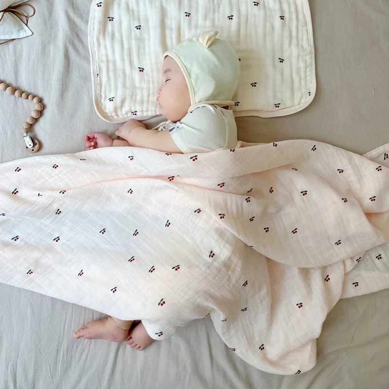 Manta envolvente para bebé, mantas de muselina de algodón para recién nacidos, accesorios, manta receptora infantil, Toalla de baño de gasa suave