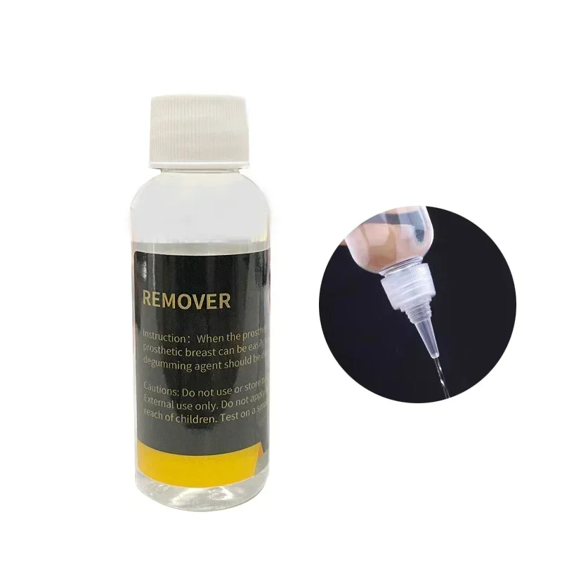 CD silicona A505 pegamento adhesivo corporal y removedor para la piel especial para travestis formas invisibles de senos de silicona falsas 50ml