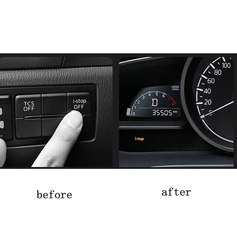 Botón de arranque y parada, interruptor de apagado automático, sistema eliminador de cancelador de motor OBD para mazda 3 CX3 CX5 2012-2020 Atenza Axela