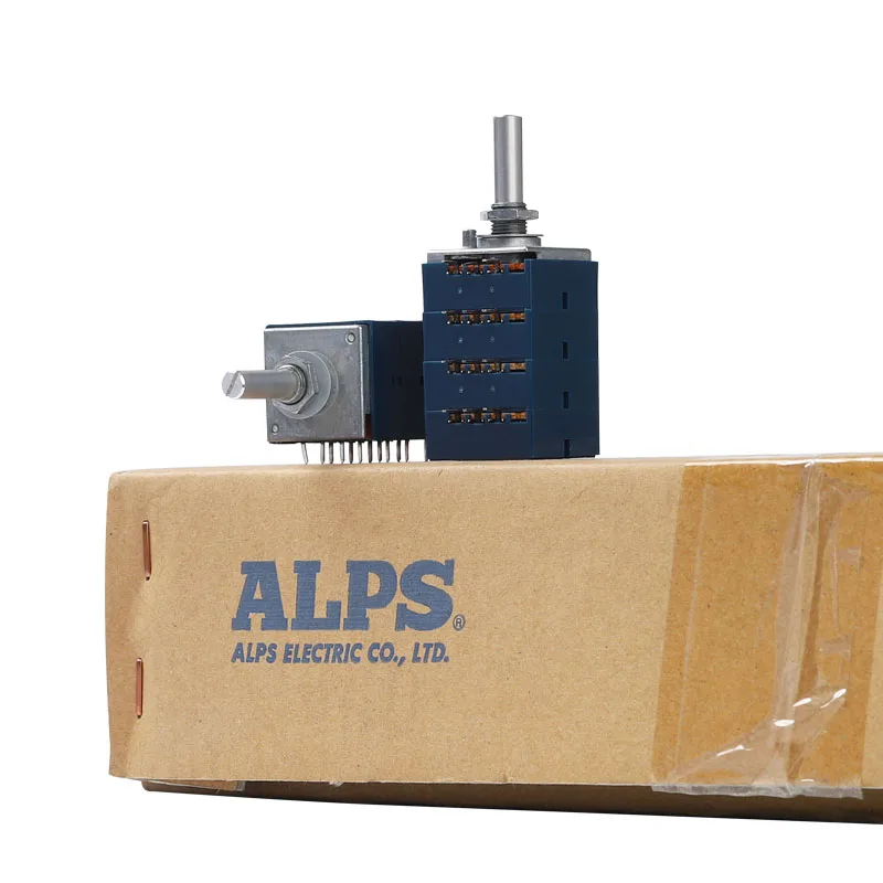 Potenciómetro de volumen de equilibrio cuádruple, accesorio Original de Japón ALPS RK27, 10KA 50KA 100K con PCB, 1 unidad