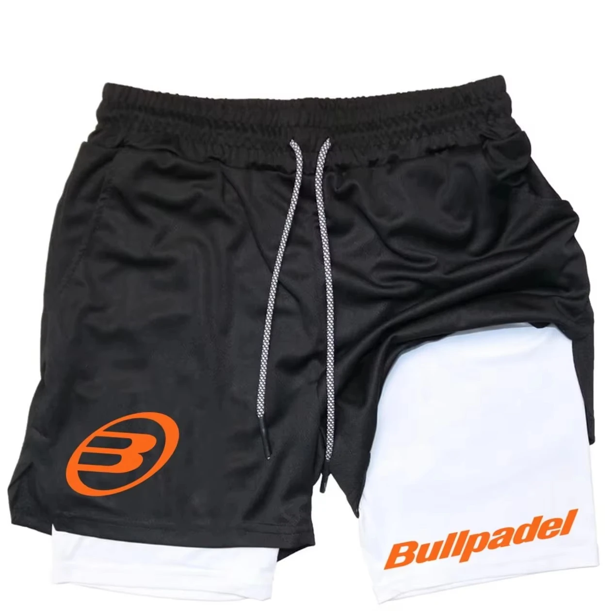 2026Berserk - Pantalones Cortos Deportivos 2 en 1 para Hombre, Pantalones Cortos de Secado Rápido para Correr, Entrenamiento de Gimnasio y Fitness, Pantalones Cortos Casuales de Doble Capa
