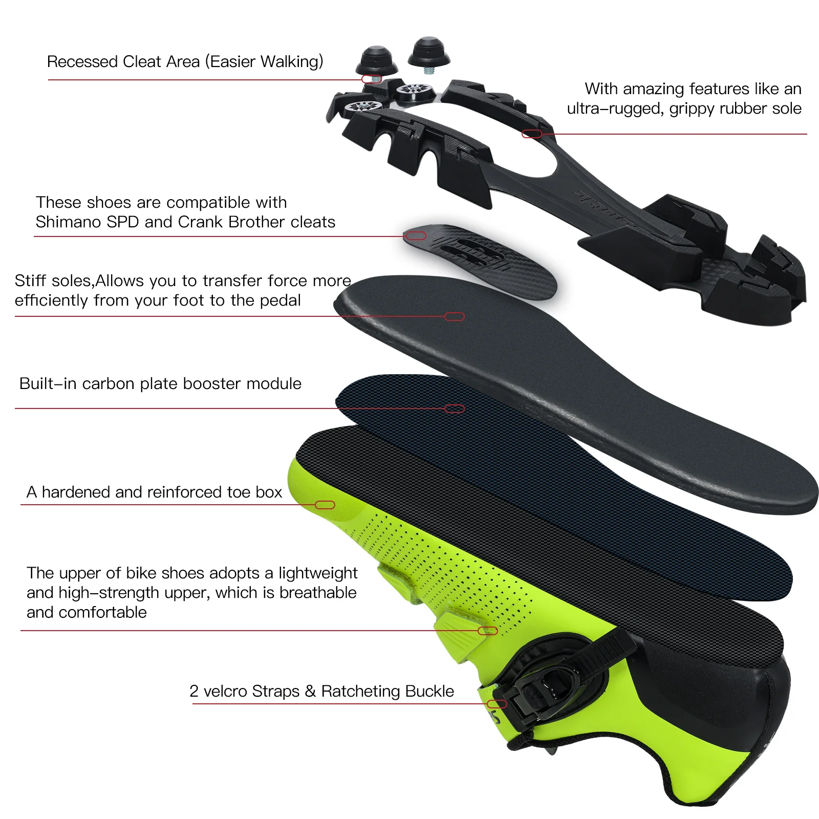 Santic-zapatos de bloqueo para bicicleta de montaña para hombre, zapatillas con bloqueo SPD, accesorios de bicicleta MTB, transpirables, con autosujeción, Unisex
