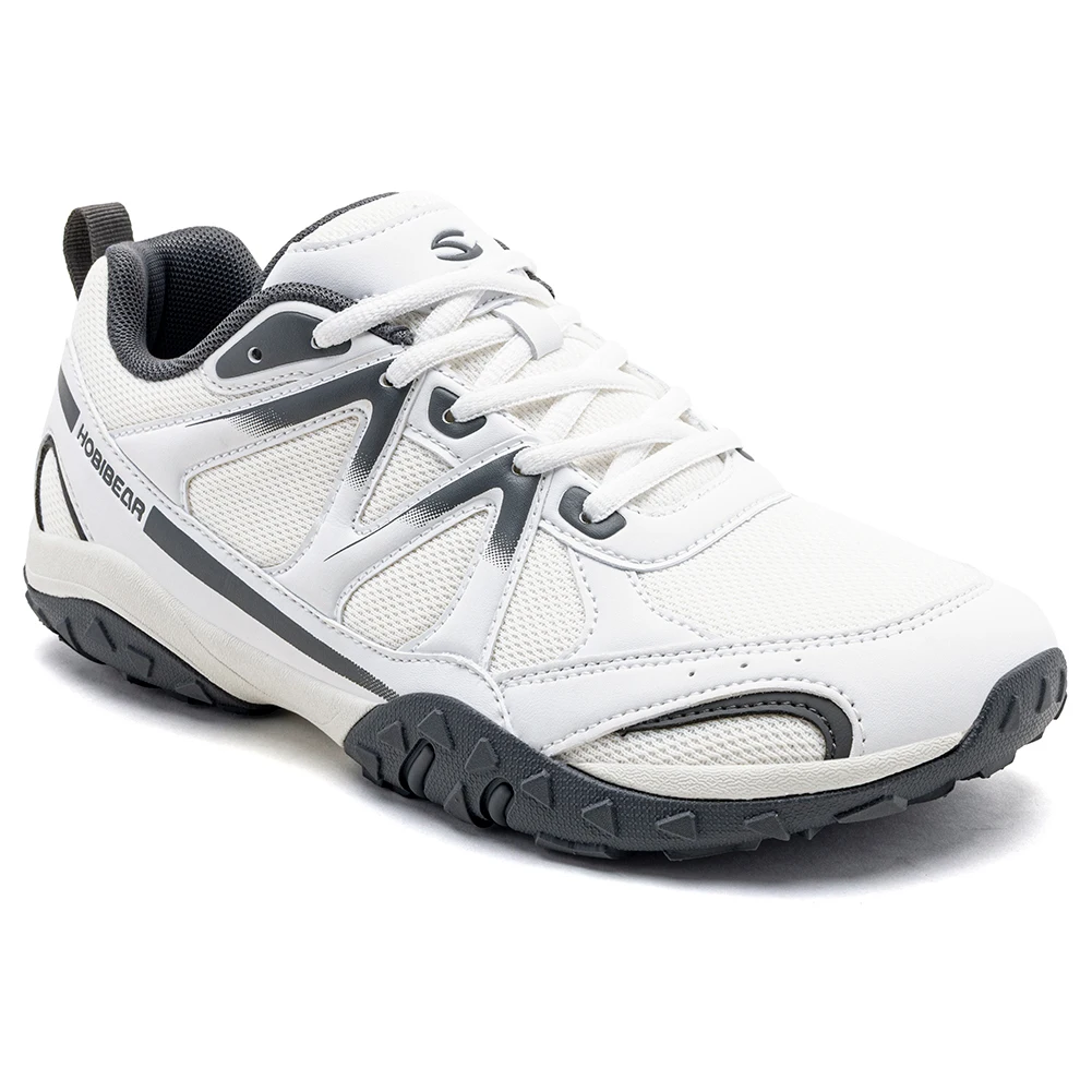 HOBIBEAR Zapatos de senderismo unisex de ancho amplio, zapatillas clásicas para correr y hacer senderismo, antideslizantes para exteriores, para mujeres y hombres