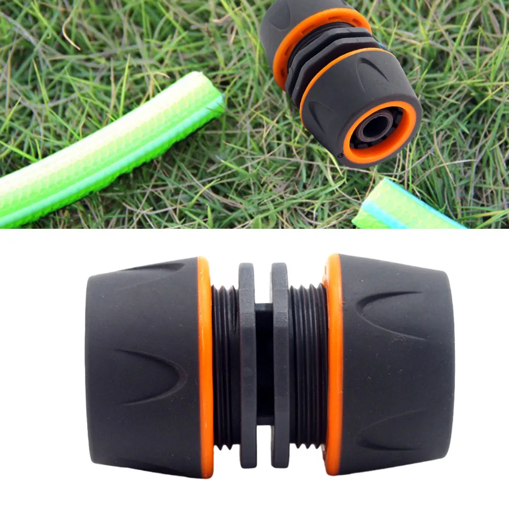 Adaptador de conector de extensión de unión de manguera de 1/2 pulgadas, 1 Uds., para manguera de jardín, conector de reparación de extensión de riego