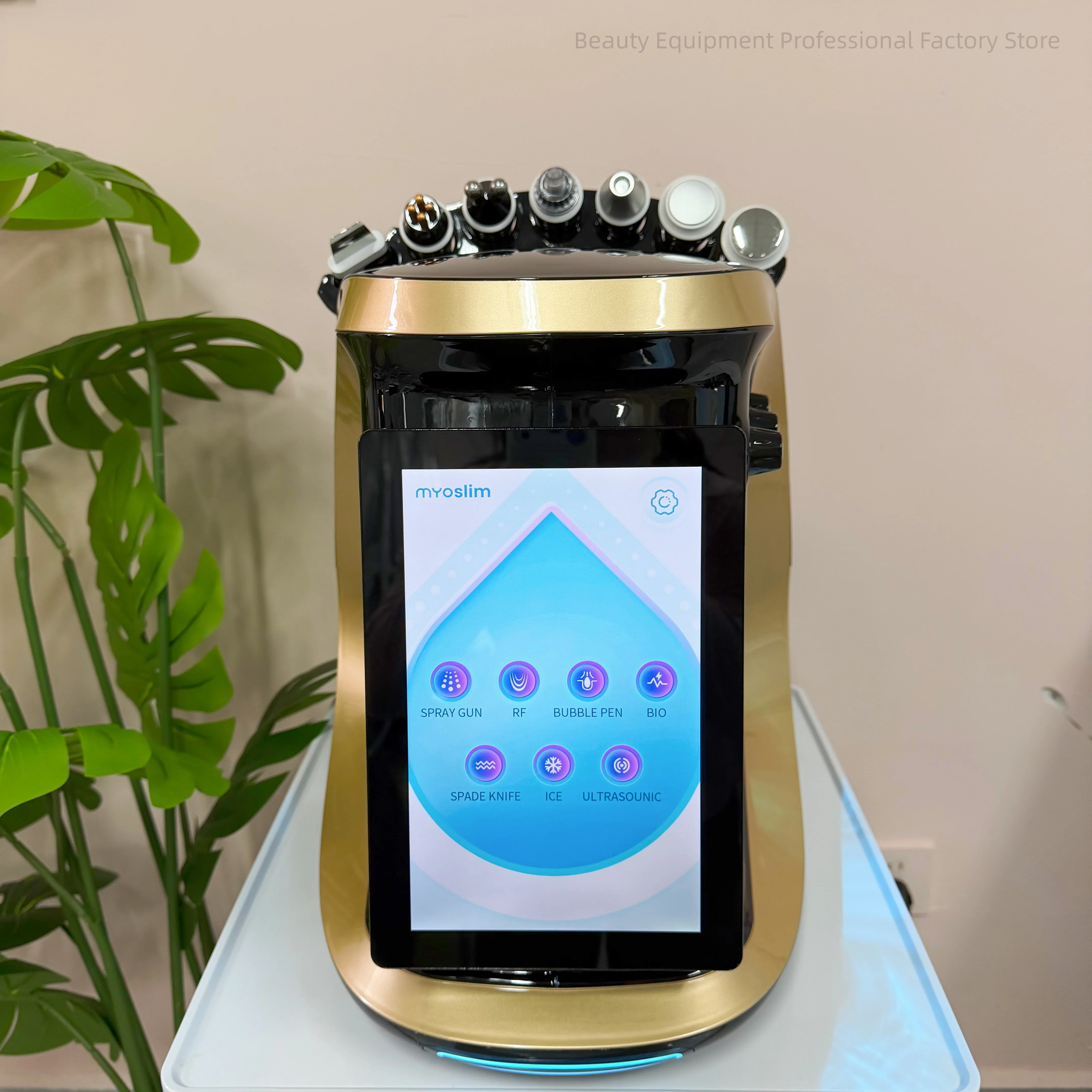 Máquina Facial Profesional de Hidrodermoabrasión 7 en 1 Smart Ice Blue para Limpieza y Rejuvenecimiento de la Piel en Salones, Spas y Clínicas