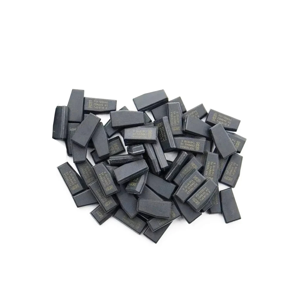 10 unids/lote Original PCF7936AA ID46 Chip transpondedor T19 7936AA desbloqueo ID 46 PCF7936 (actualización de PCF7936AS) Chip automático de carbono en blanco
