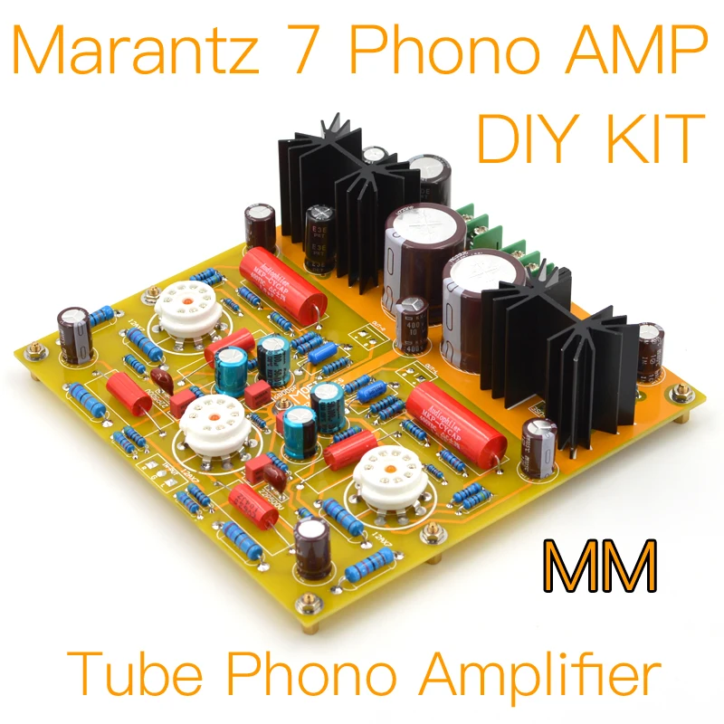 Kit de amplificador fono de 7 tubos (MM) MOFI-Marantz RIAA-DIY