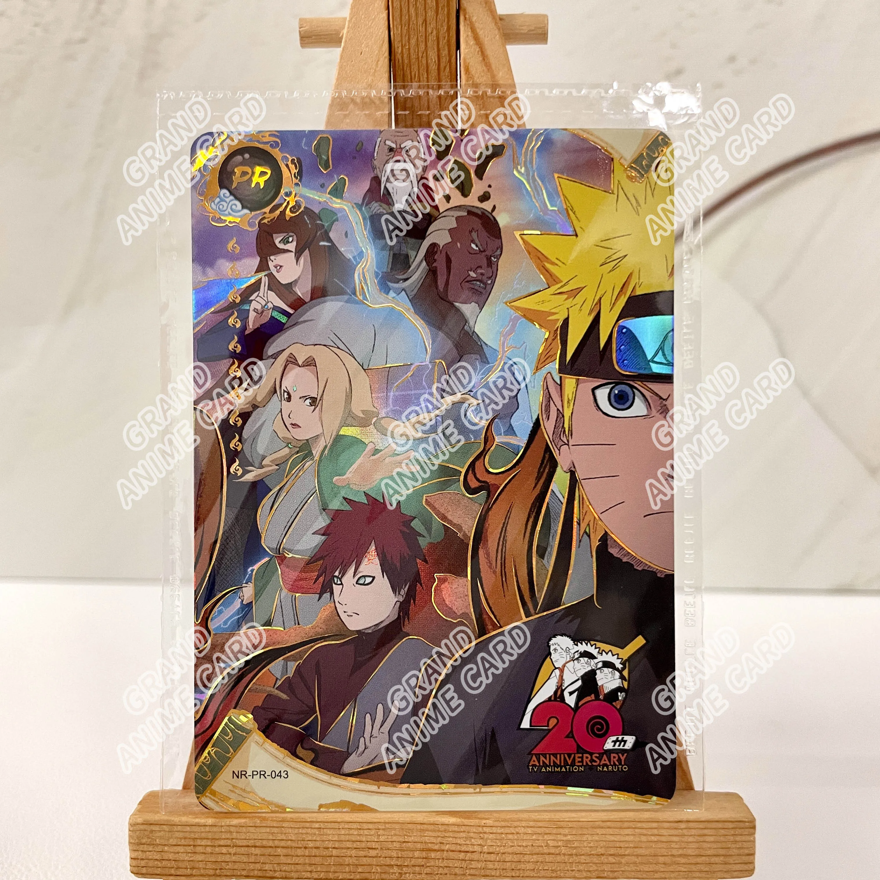 Tarjeta Coleccionable Original de Anime Naruto, Serie Completa PR No. 39-72, Tarjeta Individual Rara, Juego de Colección Naruto Uzumaki, Juguete de Regalo para Niños