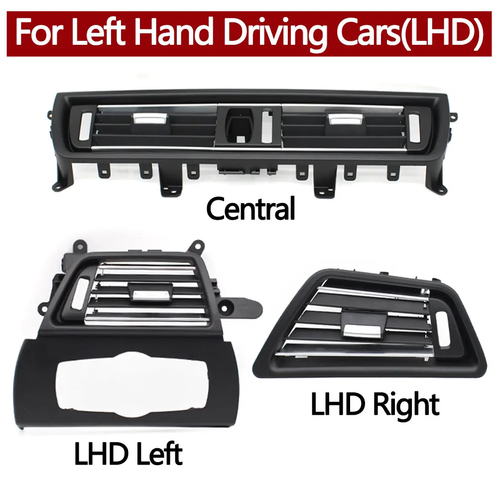 Panel de salida de rejilla de ventilación de CA para aire acondicionado delantero y trasero de coche LHD RHD para BMW Serie 6 F06 F12 F13 630 635 640 645 650 64229197484