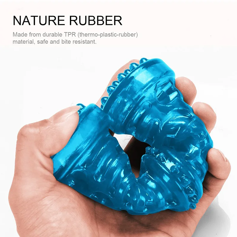 Juguete para mascotas resistente a mordeduras, cepillo de dientes, hueso, juguete para perros resistente, juego interactivo para cachorros, hueso de perro, juguete de goma para masticar para cachorros