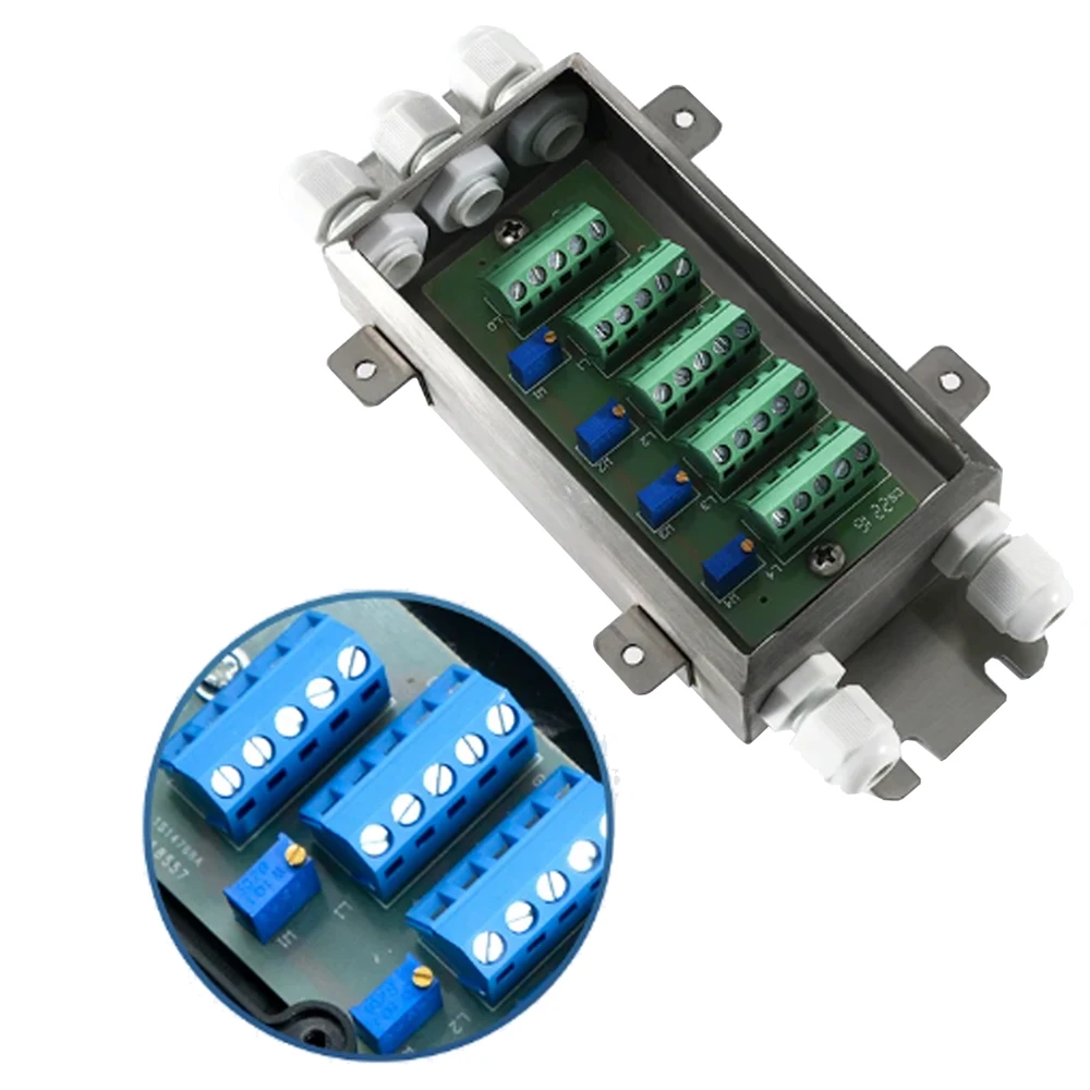 Caja de Conexiones de Acero Inoxidable de Grado Industrial |   Fabricación de Precisión |   Múltiples Entradas y Salidas, IP65, Varios Tipos
