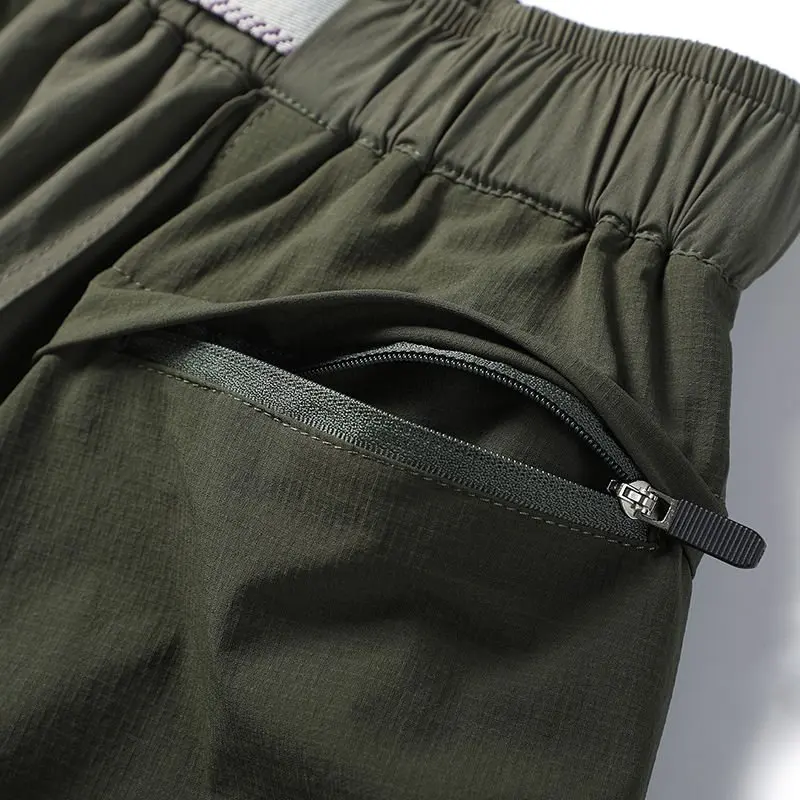 Pantalones Cortos de Cargo para Hombre, Moda Urbana, Secado Rápido, Estilo Casual Deportivo, Y2K, para Chicas