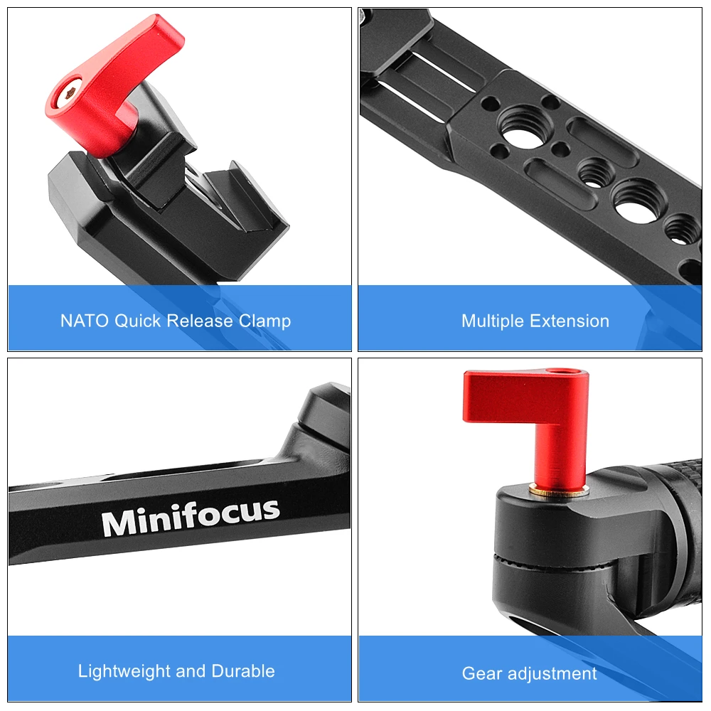 Empuñadura de eslinga ajustable con cardán para DJI RS4 RS 4, RS 4 Pro, RS 3 Mini, RS 3, RS 3 Pro, RS 2, RSC 2 Empuñadura estabilizadora